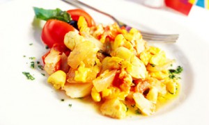 Ackee and saltfish